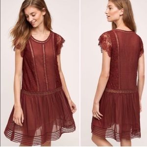 Anthropologie Floreat Sweetwater Lace Dress 10
